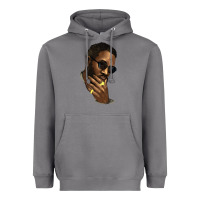 Storm black man Heavyweight Hoodie - NancyCooperArtShop