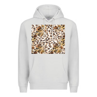 Dove Grey leopard Premium Hoodie - TumblerDesignByShophia