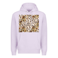 Lilac leopard Premium Hoodie - TumblerDesignByShophia