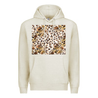 Oatmeal Heather leopard Premium Hoodie - TumblerDesignByShophia