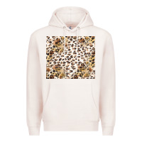 Pale Pink leopard Premium Hoodie - TumblerDesignByShophia
