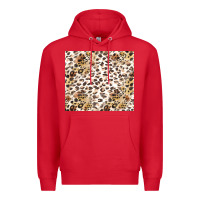 Red leopard Premium Hoodie - TumblerDesignByShophia
