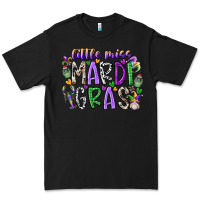 Black little miss mardi gras Premium Tee - RacoonDesign