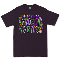 Plum little miss mardi gras Premium Tee - RacoonDesign