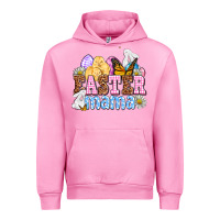 Fuchsia Pink Easter mama Urban Hoodie - OliviaCreatesArt