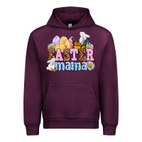 Mauve Wine Easter mama Urban Hoodie - OliviaCreatesArt