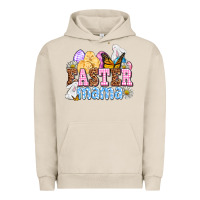 Pigment French Oak Easter mama Urban Hoodie - OliviaCreatesArt