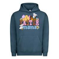 Pigment Midnight Navy Easter mama Urban Hoodie - OliviaCreatesArt