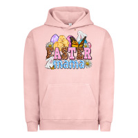 Pigment Salmon Easter mama Urban Hoodie - OliviaCreatesArt