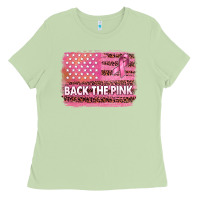 Matcha Back The Pink American Flag Ladies Tee - texasbilliewilder
