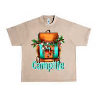 French Oak camp life camp backpack Urban Heavy Tee - AdoDesignShop