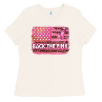 Bone Back The Pink American Flag Ladies Tee - texasbilliewilder