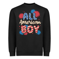 Black all american boy Heavyweight Sweatshirt - MaliasSmallBusiness