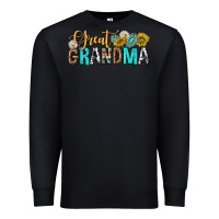 Black Western Great Grandma Premium Sweatshirt - texasbilliewilder