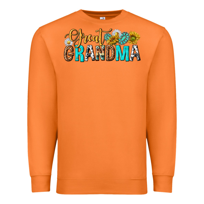 Western Great Grandma Premium Sweatshirt by texasbilliewilder | Teevron