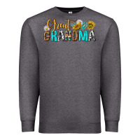 Charcoal Heather Western Great Grandma Premium Sweatshirt - texasbilliewilder