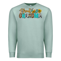 Seafoam Western Great Grandma Premium Sweatshirt - texasbilliewilder