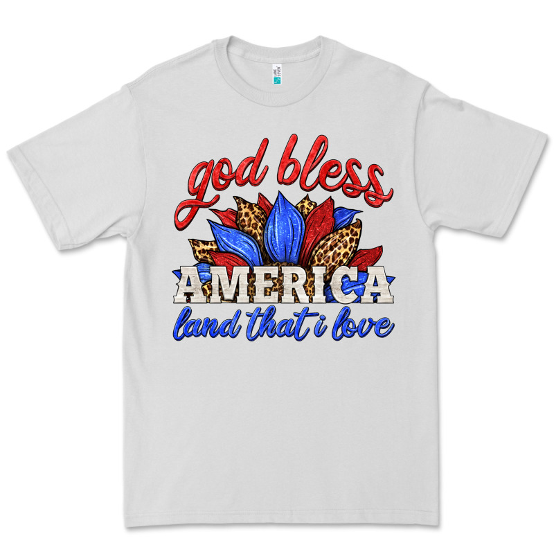 God Bless America Land That I Love Premium Tee by HRA Design Shop | Teevron
