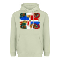 Mexican And Puerto Rico Flag Heavyweight Hoodie | Teevron
