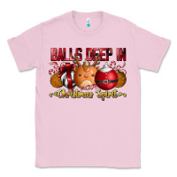 Bubblegum Pink balls deep in christmas spirit Classic Tee - CowhideDigitalArt