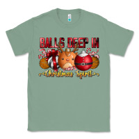 Sage balls deep in christmas spirit Classic Tee - CowhideDigitalArt