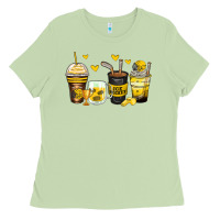 Matcha ice hockey coffee cups Ladies Tee - Zillion Design Studio