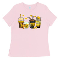 Ice Hockey Coffee Cups Ladies Tee | Teevron