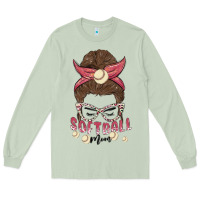 Matcha softball mom Long Sleeve Tee - MaliasSmallBusiness