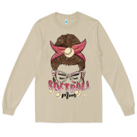 Mushroom softball mom Long Sleeve Tee - MaliasSmallBusiness