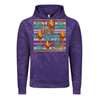 Cloud Purple cactus gemstone seamless Vintage Hoodie - AdoDesignShop