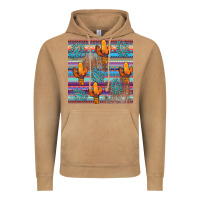 Vintage Camel cactus gemstone seamless Vintage Hoodie - AdoDesignShop