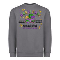 Storm mardi gras social club Heavyweight Sweatshirt - MaliasSmallBusiness