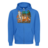True Royal Wild About Fall Coyote Zipper Hoodie - LillyAllenDesigns