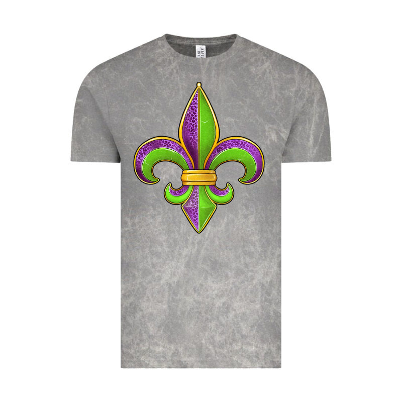 Mardi Gras Fleur De Lis Leopard Vintage Tee by Jasminsmagicworld | Teevron