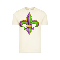 Vintage Arctic mardi gras fleur de lis leopard Vintage Tee - Jasminsmagicworld