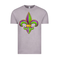 Vintage Zinc mardi gras fleur de lis leopard Vintage Tee - Jasminsmagicworld