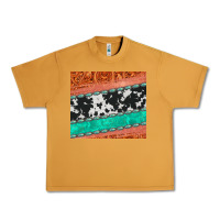 Peanut Butter western turquoise gemstone cowhide  leather tumbler Urban Heavy Tee - Jasminsmagicworld