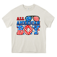 Cream All American boy Heavy Core Tee - Neo Western