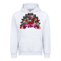 Skull Xoxo Rainbow Valentine's Day Urban Hoodie | Teevron