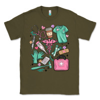 Army Green can't talk right now doing medical assistant stuff Classic Tee - MaliasSmallBusiness