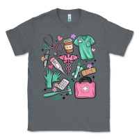 Charcoal Heather can't talk right now doing medical assistant stuff Classic Tee - MaliasSmallBusiness