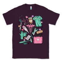 Plum can't talk right now doing medical assistant stuff Classic Tee - MaliasSmallBusiness