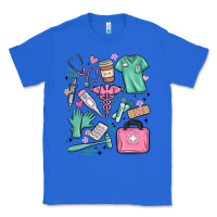 True Royal can't talk right now doing medical assistant stuff Classic Tee - MaliasSmallBusiness