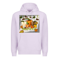 Lilac happy fall y'all teeth Premium Hoodie - TumblerDesignByShophia