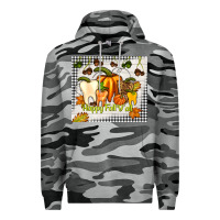 Slate Camo happy fall y'all teeth Premium Hoodie - TumblerDesignByShophia