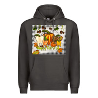 Smoke happy fall y'all teeth Premium Hoodie - TumblerDesignByShophia