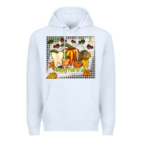 White happy fall y'all teeth Premium Hoodie - TumblerDesignByShophia