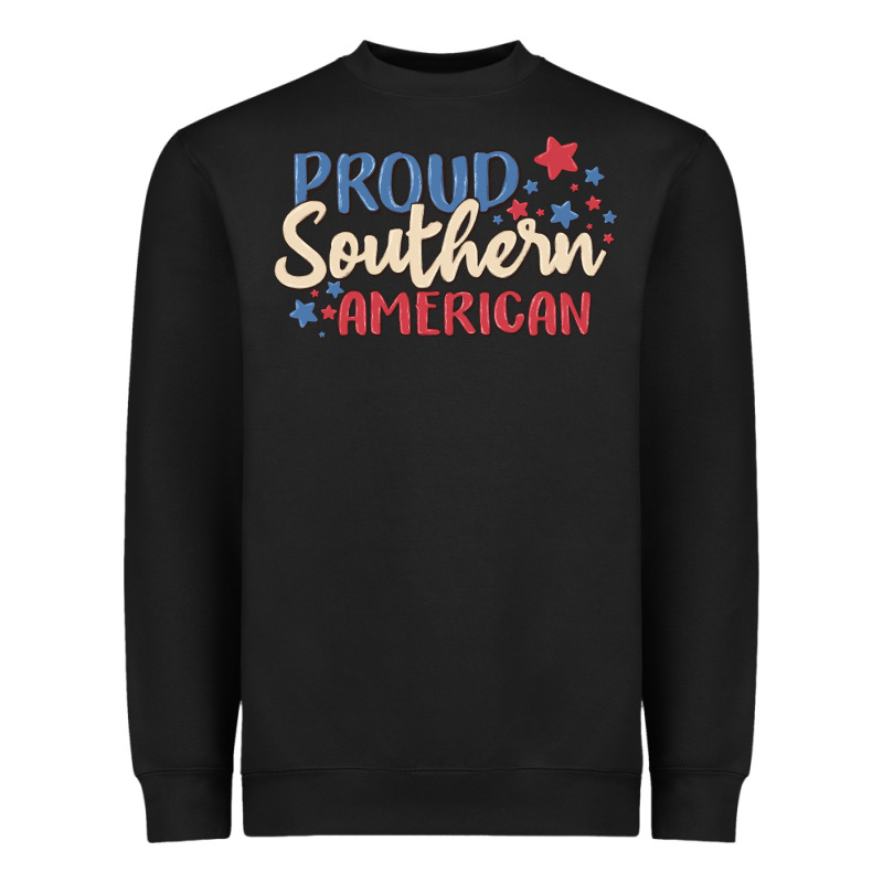Proud Southern American Heavyweight Sweatshirt by MaliasSmallBusiness | Teevron
