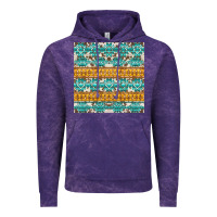 Cloud Purple aztec cowhide seamless Vintage Hoodie - AdoDesignShop