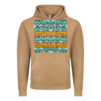 Vintage Camel aztec cowhide seamless Vintage Hoodie - AdoDesignShop